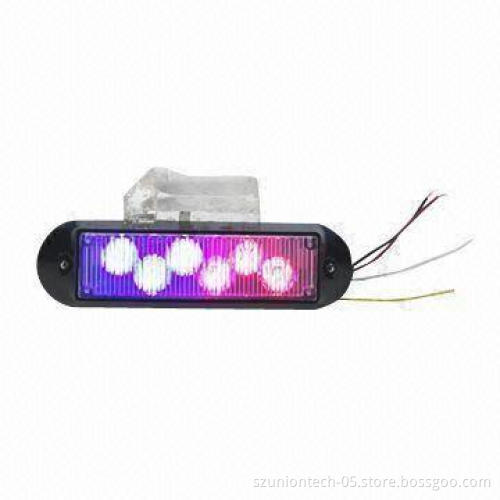 6-piece LED Warning Light, Available in Various Colors